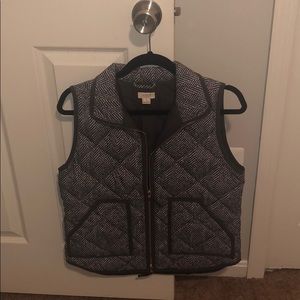 J. Crew Excursion Herringbone Vest